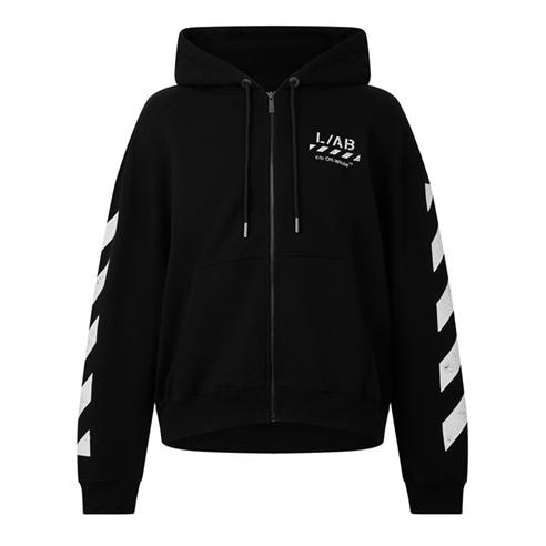 L AB Off White - L/AB Off Diag Zp Hd Sn73