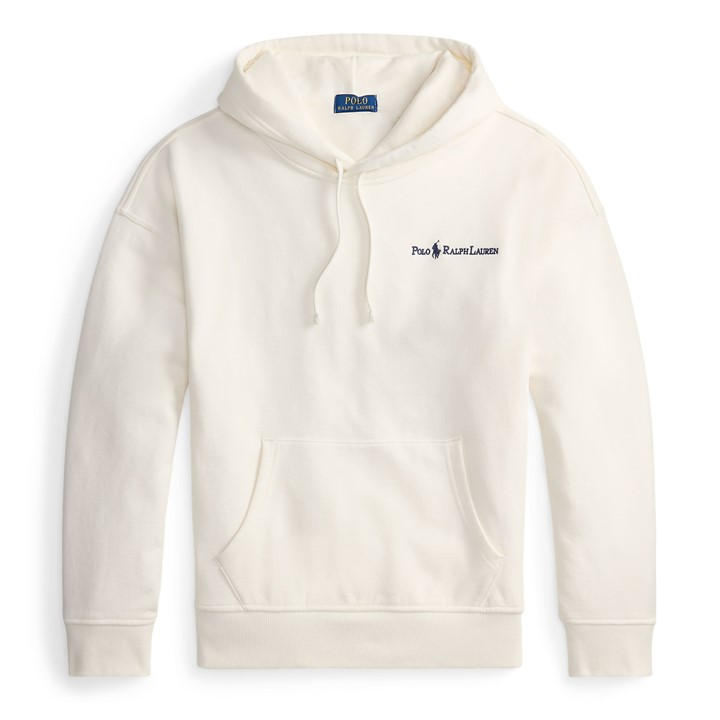 Polo Ralph Lauren Men's White Prl Pp Pull Over Hoodie