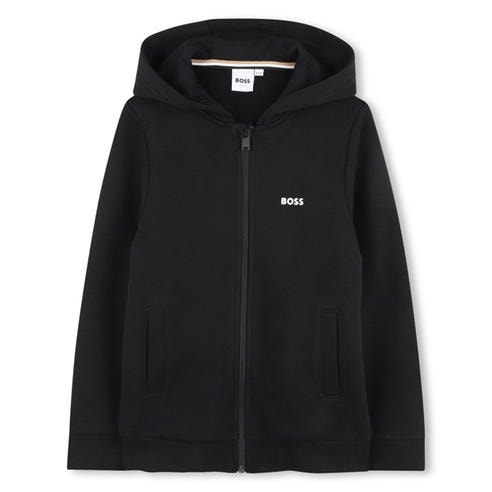 Boss - Kids' Logo Zip Hoodie