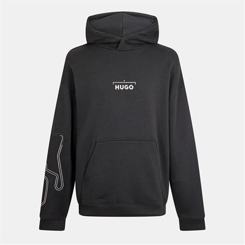 Hugo - Racing-Print Hoodie