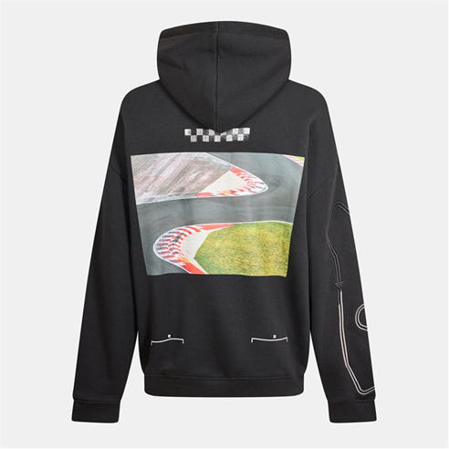 Hugo - Racing-Print Hoodie