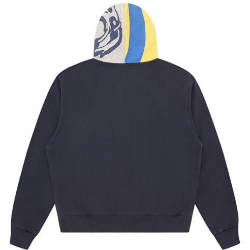 BILLIONAIRE BOYS CLUB - Men's Patchwork Pull Over Hoodie