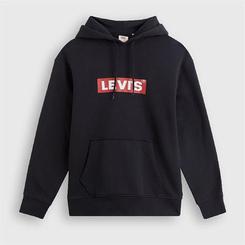 Levis - Men's Relaxed Graphic Pull Over Hoodie