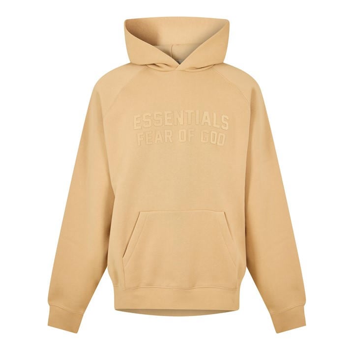 Fear Of God Essentials Men's Beige Overhead Hoodie - XS