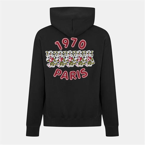 KENZO - Men's Tiger Heart Pull Over Hoodie