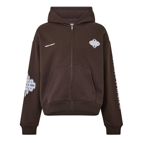 THE COUTURE CLUB - Men's Blurred Zip Hoodie