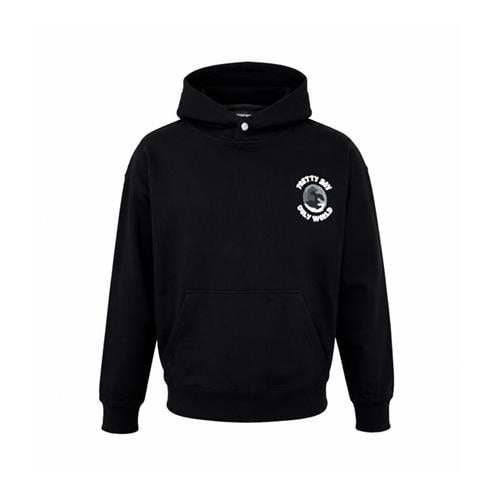 PRETTY BOY UGLY WORLD - PBUW Printed Hoodie Mens
