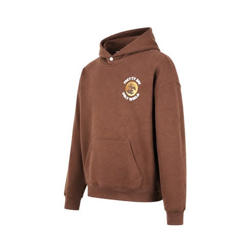 PRETTY BOY UGLY WORLD - PBUW Printed Hoodie Mens