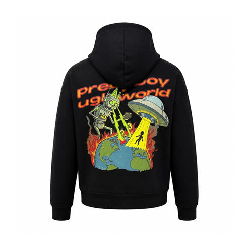 PRETTY BOY UGLY WORLD - PBUW Bitcoin OTH Hood Mens