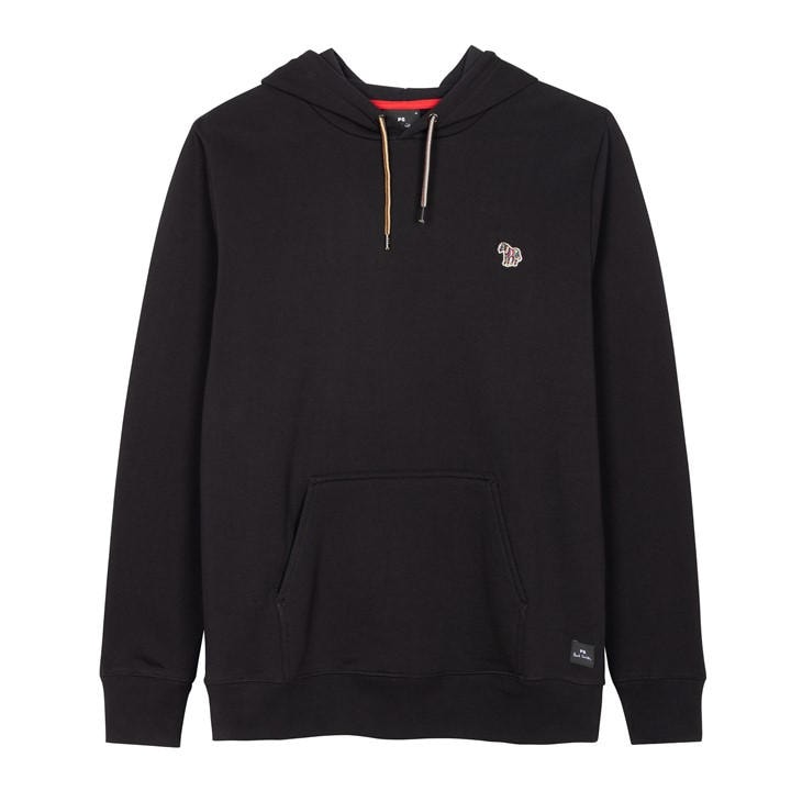 Ps Paul Smith Men's Black Zebra Logo Oth Hoodie 3XL
