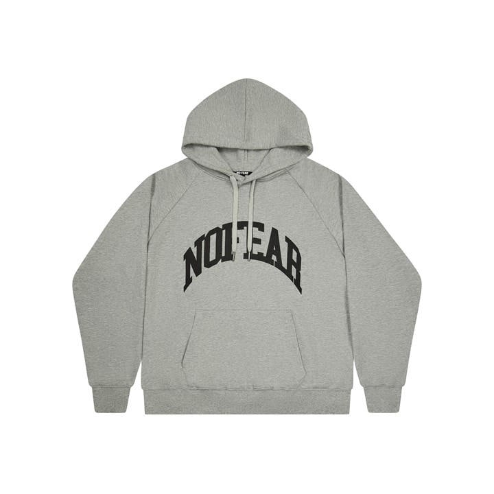 No Fear Men's Grey Varsity Hoodie