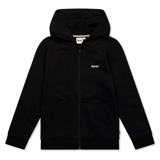 Boss Logo Zip Hoodie Junior,All Products : American Fashion Style Bags On Sale