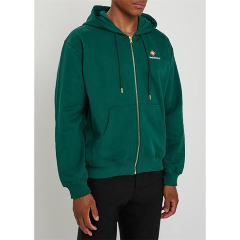 Casablanca - CASA CLASSIC ZIP UP HOODIE
