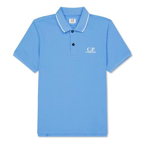 CP COMPANY - Kids' Short Sleeve Polo Shirt