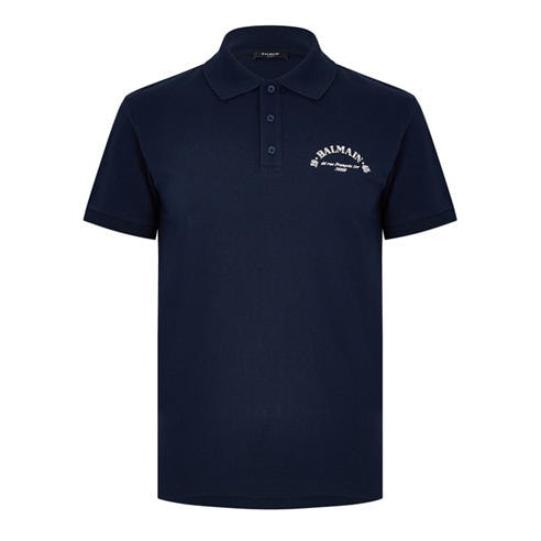 BALMAIN - Balmain Bck LG Polo Sn64