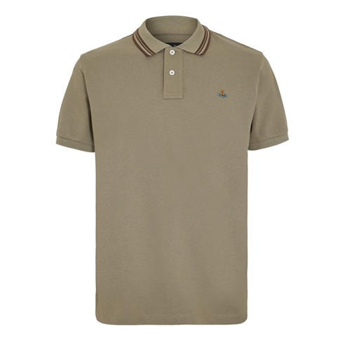 VIVIENNE WESTWOOD - Men's Viv Tip Short Sleeve Polo Shirt