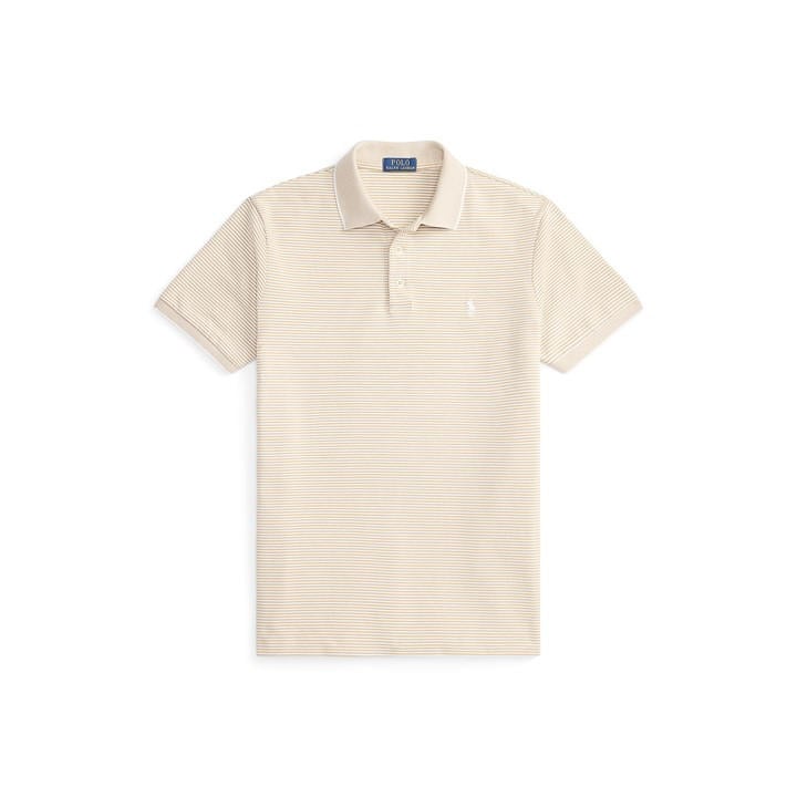 Polo Ralph Lauren Men's Beige Short Sleeve Shirt - S