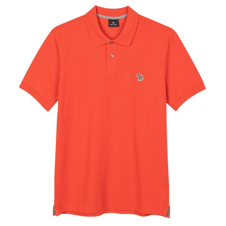 Ps Paul Smith Men's Red Logo Polo Shirt 3XL