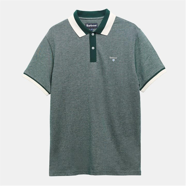 Barbour Men's Green Helwith Polo Shirt