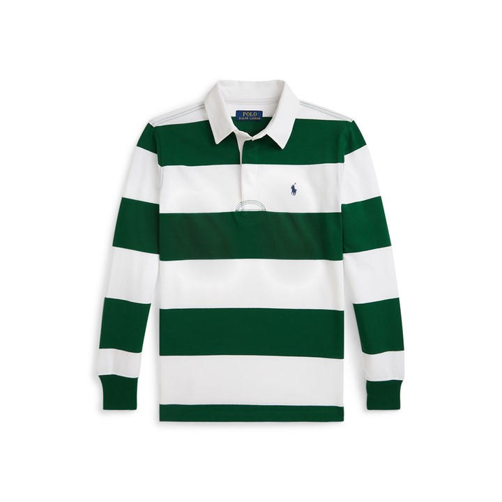 Polo Ralph Lauren Boys White Kids' Rugby Shirt