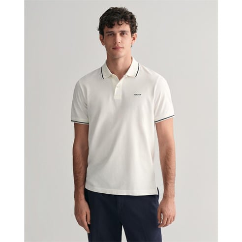 Gant - Tipped Pique Polo Shirt