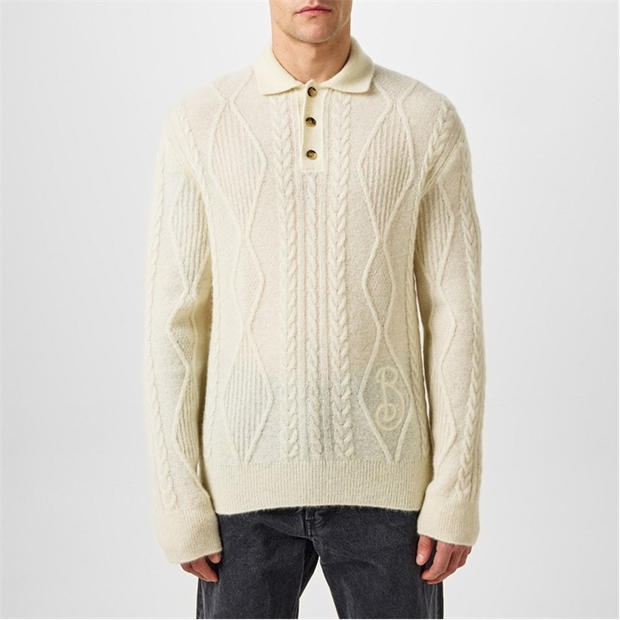 BURBERRY Polo Knit Top,All Products : American Fashion Style Bags On Sale