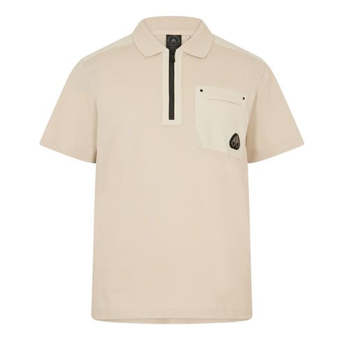 MOOSE KNUCKLES - Men's Dalon Short Sleeve Polo Shirt