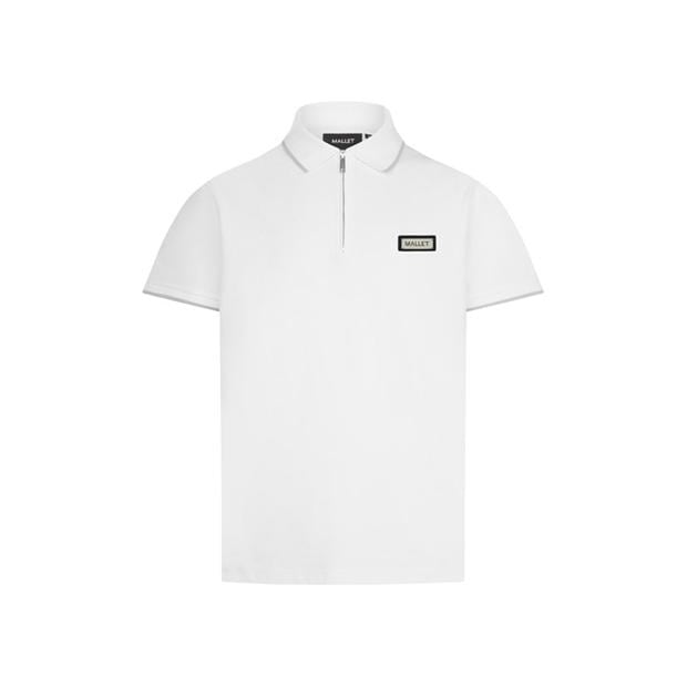 Black Organic - MALLET - Men's Breathable Soft-Touch Short Sleeve Polo Shirt