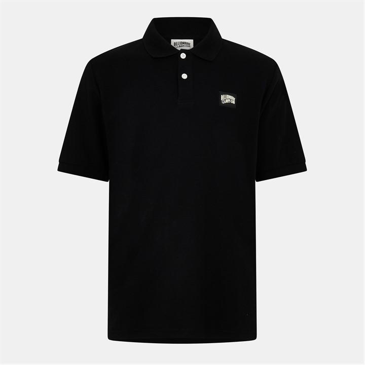 Billionaire Boys Club Men's Black Arch Logo Polo Top Medium