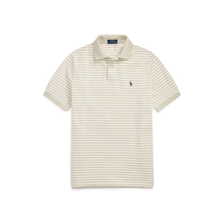 Polo Ralph Lauren Men's Beige Short Sleeve Shirt - S