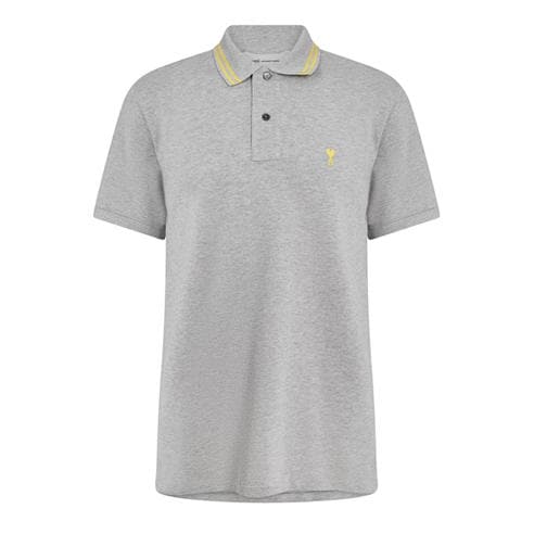 AMI PARIS - Men's Short Sleeve Polo Shirt