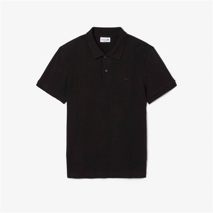 Lacoste Men's Brown Short Sleeve Polo Shirt - M