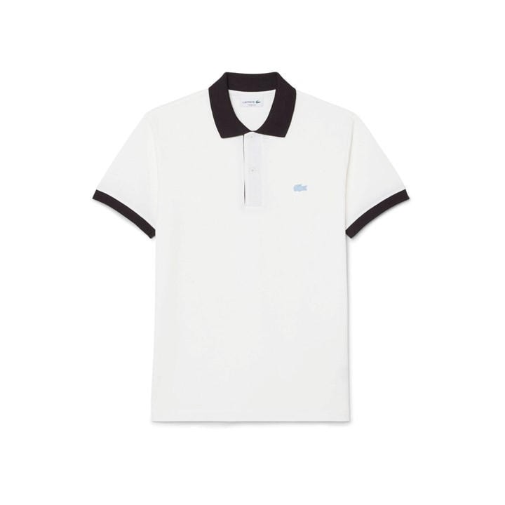 Lacoste Men's Beige Short Sleeve Polo Shirt - S
