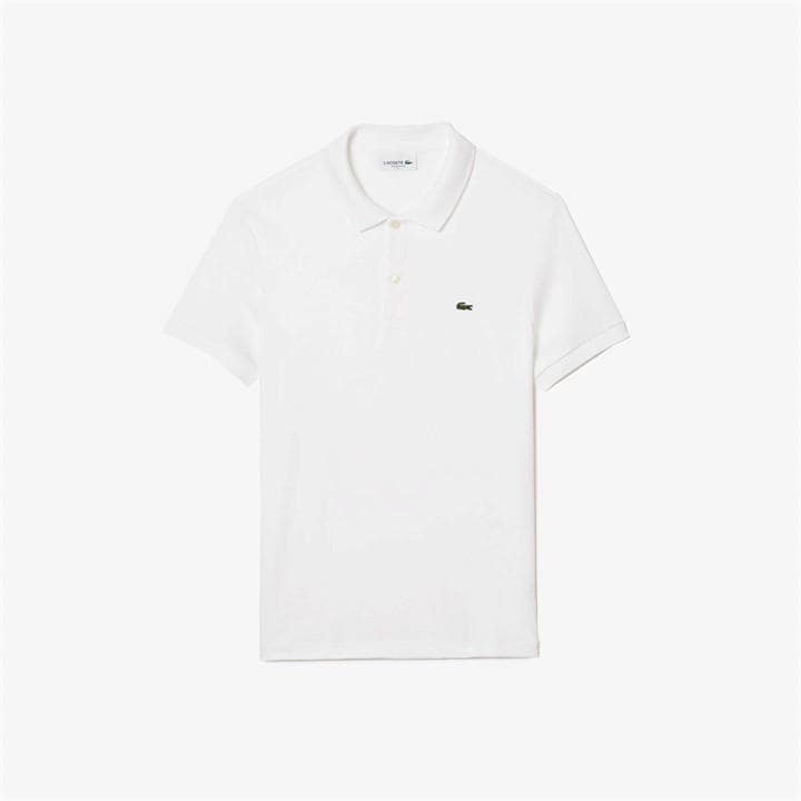 Lacoste Men's White Pima Polo Shirt - Size 2XL