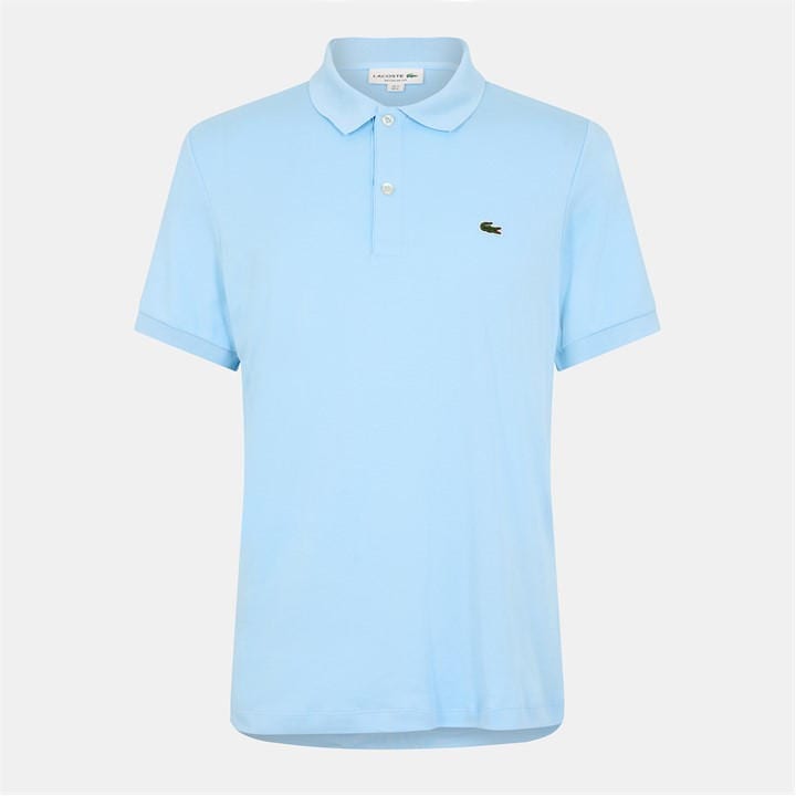 Lacoste Men's Blue Pima Polo Shirt - XL