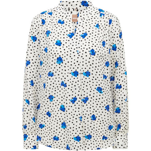 Boss - Women's Banora15 Long Sleeve Long Blouse