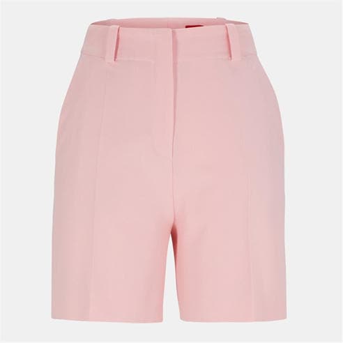 Hugo - Women's Hatisi Structured Stretch Straight Leg Trousers