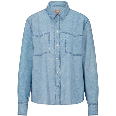 Boss - Women's Benedettina Long-Sleeve Blouse