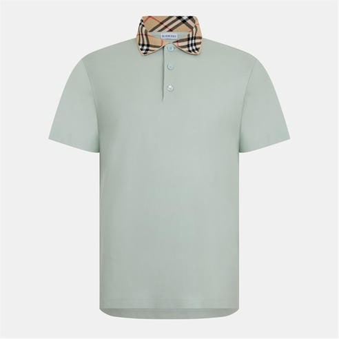 BURBERRY - Mens Cody Check Polo Shirt