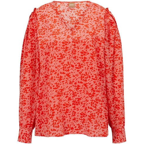 Boss - Women's Baluta Long Sleeve Blouse