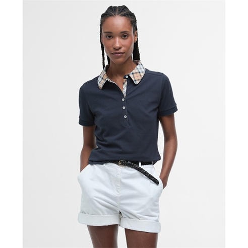 BARBOUR - Women's Short Sleeve Polo Shirt
