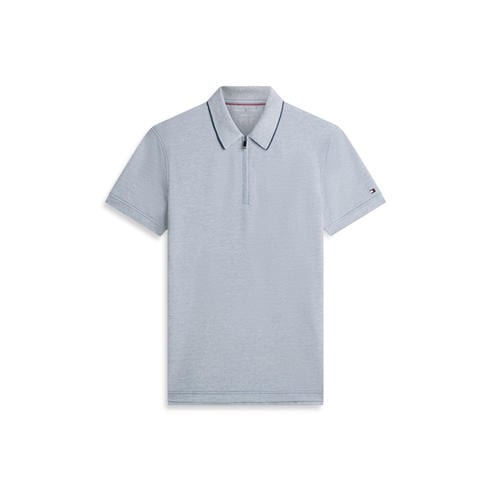 Tommy Hilfiger - Men's DC Zipped Short Sleeve Polo Shirt