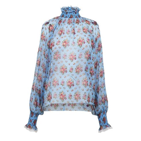 DOLCE AND GABBANA - DG Floral Blouse Ld61