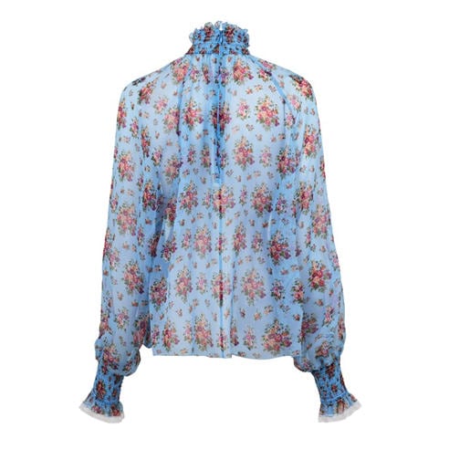DOLCE AND GABBANA - DG Floral Blouse Ld61