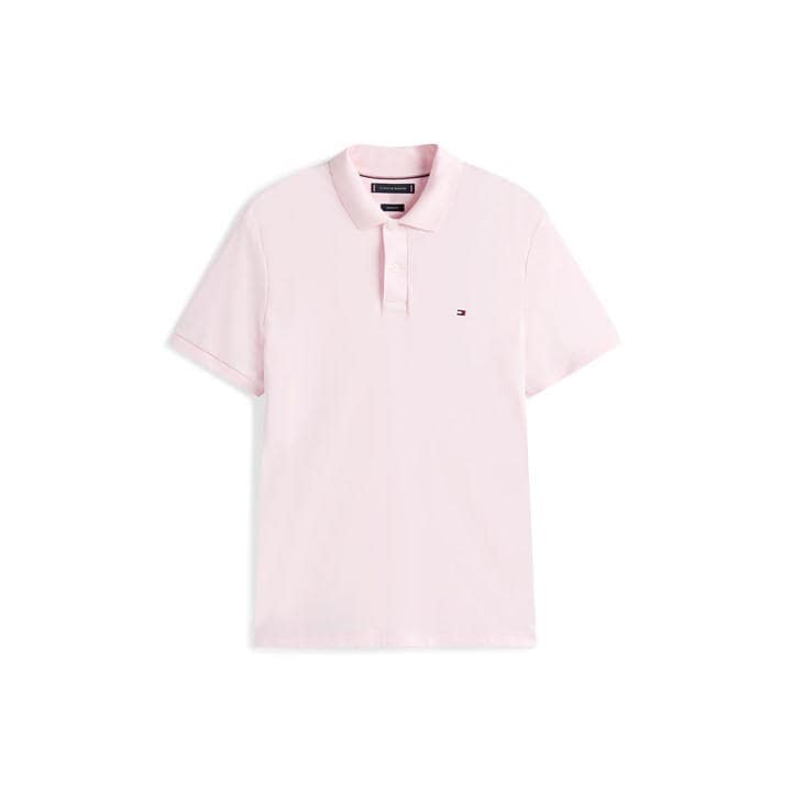 Tommy Hilfiger Men’s Interlock Short-Sleeve Polo Shirt – Pink