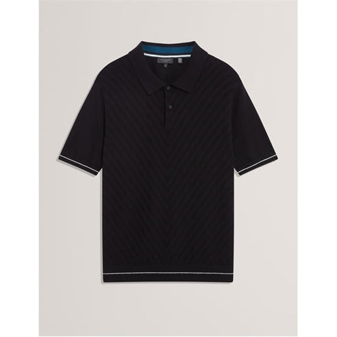 Ted Baker - Men's Stitch Short Sleeve Polo Shirt