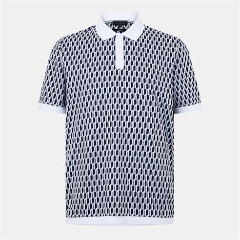 Ted Baker - Men's Geo Short-Sleeve Polo Shirt