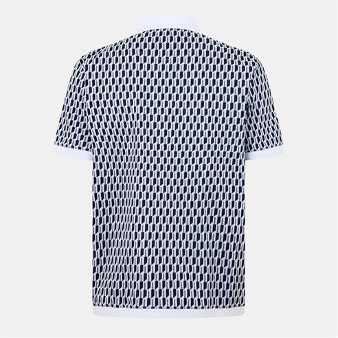 Ted Baker - Men's Geo Short-Sleeve Polo Shirt