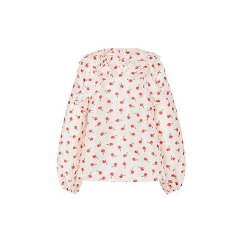 STINE GOYA - Goya Ruffl Top Ld62