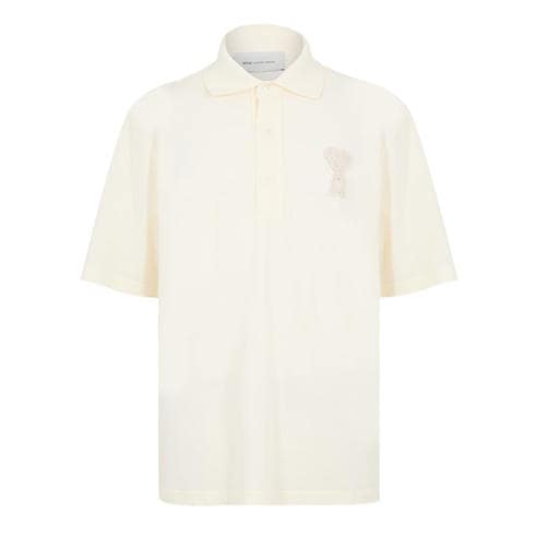AMI PARIS - Men's Short Sleeve Polo Shirt